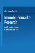 Immobilienmarkt-Research: Analyse einer neuen Bankdienstleistung