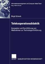 Telekooperationsdidaktik: Konzeption und Durchführung von Maßnahmen zur Technologie-Einführung