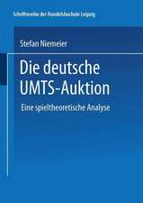 Die deutsche UMTS-Auktion: Eine spieltheoretische Analyse