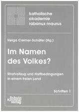 Im Namen des Volkes?