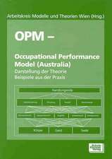 OPM - Occupational Performance Model (Australia)