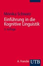 Einführung in die Kognitive Linguistik