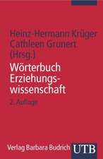 Wörterbuch Erziehungswissenschaft