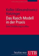 Das Rasch Modell in der Praxis