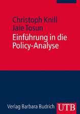 Einführung in die Policy-Analyse