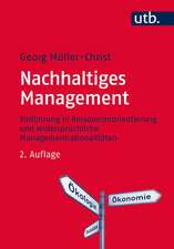 Nachhaltiges Management