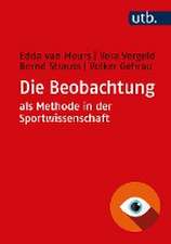 Die Beobachtung als Methode in der Sportwissenschaft