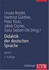 Didaktik der deutschen Sprache 2