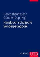 Handbuch schulische Sonderpädagogik