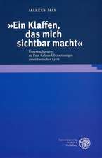 May, M: »Ein Klaffen, das mich sichtbar macht«