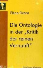 Die Ontologie in der 'Kritik der reinen Vernunft'