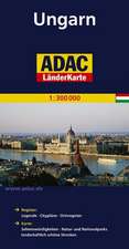 ADAC LänderKarte Ungarn 1 : 300 000