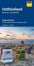 ADAC Regionalkarte 04 Ostfriesland 1:150.000