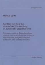 Kraftgas aus Holz zur alternativen Verwendung in Zündstrahl-Dieselmotoren