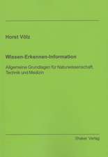 Wissen - Erkennen - Information