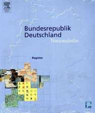 Nationalatlas Bundesrepublik Deutschland - Register