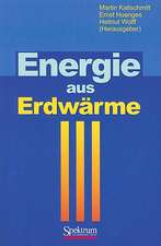 Energie aus Erdwärme