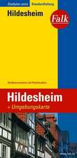 Falk Stadtplan Extra Standardfaltung Hildesheim 1:17 500