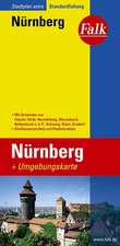 Falk Stadtplan Extra Standardfaltung Nürnberg 1:20 000