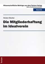 Die Mitgliederhaftung im Idealverein