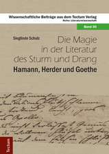 Die Magie in der Literatur des Sturm und Drang