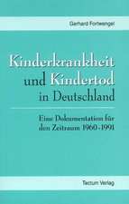 Kinderkrankheit Und Kindertod in Deutschland: Femme de Lettres - Homme de Lettres