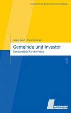 Gemeinde und Investor