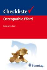 Checkliste Osteopathie Pferd