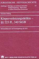 Körperverletzungsdelikte §§ 223 ff., 340 StGB