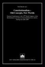 Constitutionalism - Old Concepts, New Worlds