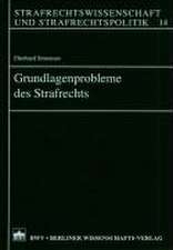 Grundlagenprobleme des Strafrechts