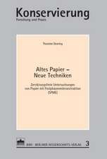 Altes Papier - Neue Techniken