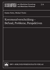 Kommunalverschuldung - Befund, Probleme, Perspektiven