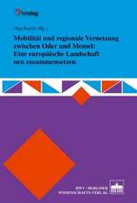 Mobilität und regionale Vernetzung zwischen Oder und Memel: Eine europäische Landschaft neu zusammensetzen