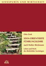 Sinn-Orientierte Führungslehre nach Walter Böckmann