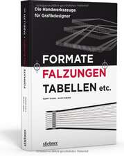 Formate, Falzungen, Tabellen etc.