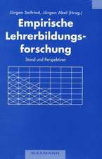 Empirische Lehrerbildungsforschung