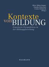 Kontexte von Bildung