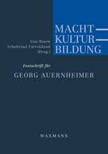 Macht - Kultur - Bildung