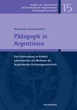 Pädagogik in Argentinien