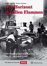 Der Horizont in hellen Flammen