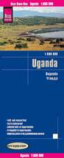 Reise Know-How Landkarte Uganda (1:600.000)