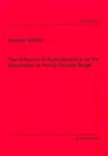 The Influence of Hydrodynamics on the Dissolution of Poorly Soluble Dr ugs