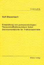 Entwicklung von permanenterregten Transversalflußmaschinen hoher Drehm omentdichte für Traktionsantriebe