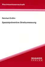 Spezialpräventive Strafzumessung