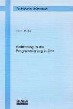 Einführung in die Programmierung in C++