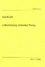 A Short History of Number Theory