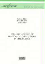 Stem Application of Plant Protective Agents in Viticulture