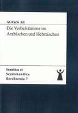 Ali, A: Verbalstämme im Arabischen und Hebräischen