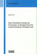 Soot Formation during the Production of Syngas from the Partial Oxidation of Diesel Fuel